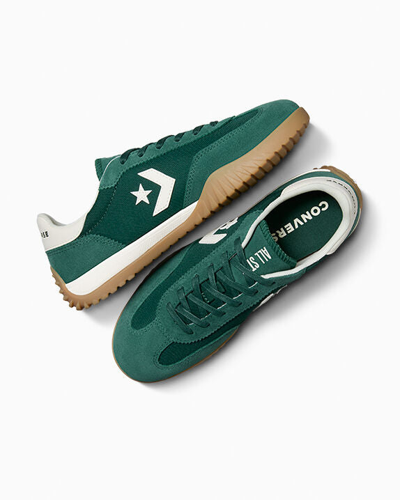 Zapatillas Run Star de caña baja, color verde envidia, garceta y blanco