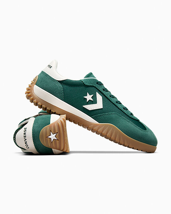 Zapatillas Run Star de caña baja, color verde envidia, garceta y blanco
