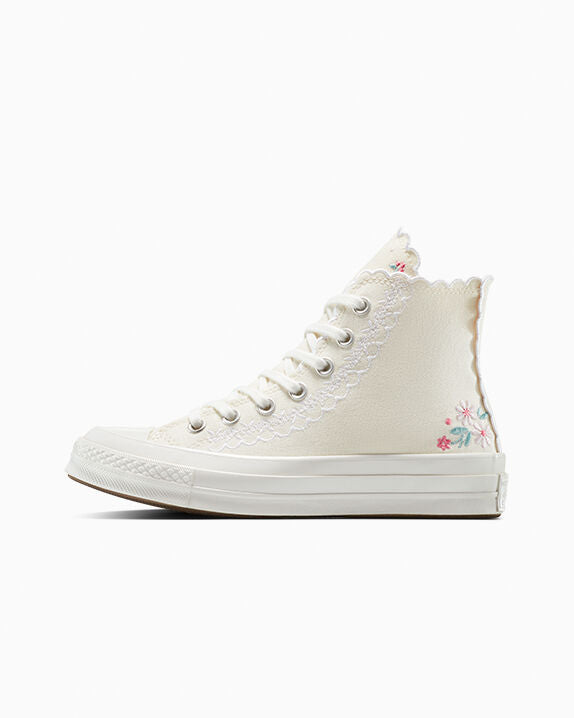 Chuck 70 bordado de caña alta