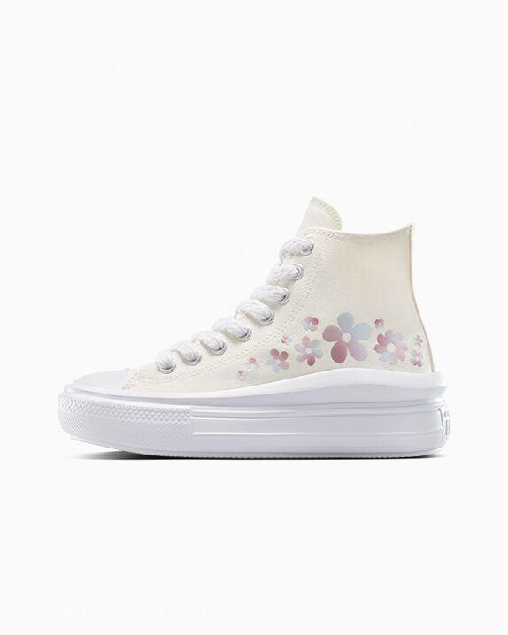 Chuck Taylor All Star Move Plataforma Pétalos y Perlas Caña Alta