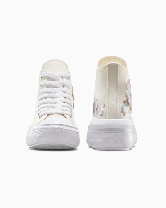 Chuck Taylor All Star Move Plataforma Pétalos y Perlas Caña Alta