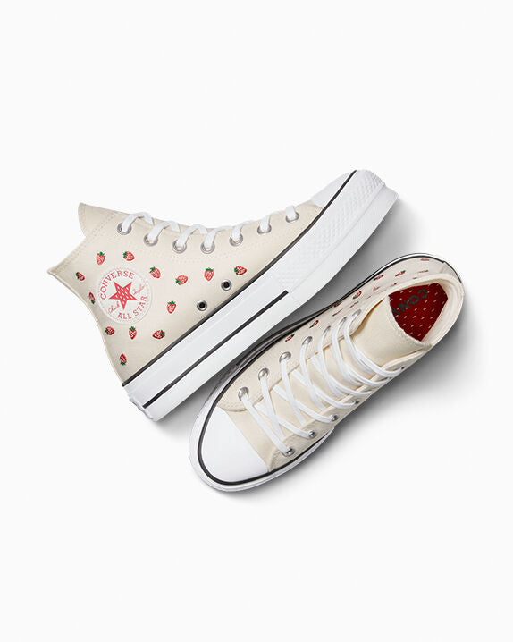 Chuck Taylor All Star Lift Platform Fresas de caña alta
