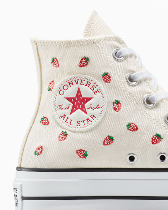 Chuck Taylor All Star Lift Platform Fresas de caña alta