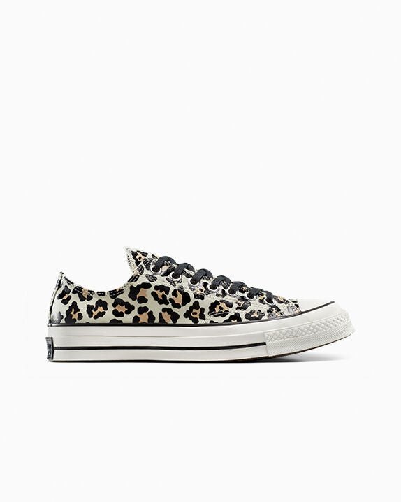 Chuck 70 Zapatillas bajas con estampado de leopardo que brillan en la oscuridad