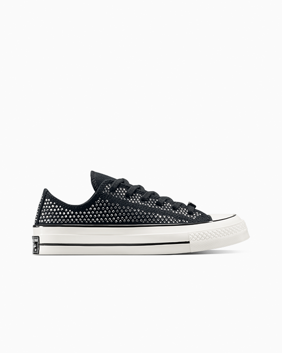 Chuck 70 con cristales Swarovski® de caña baja