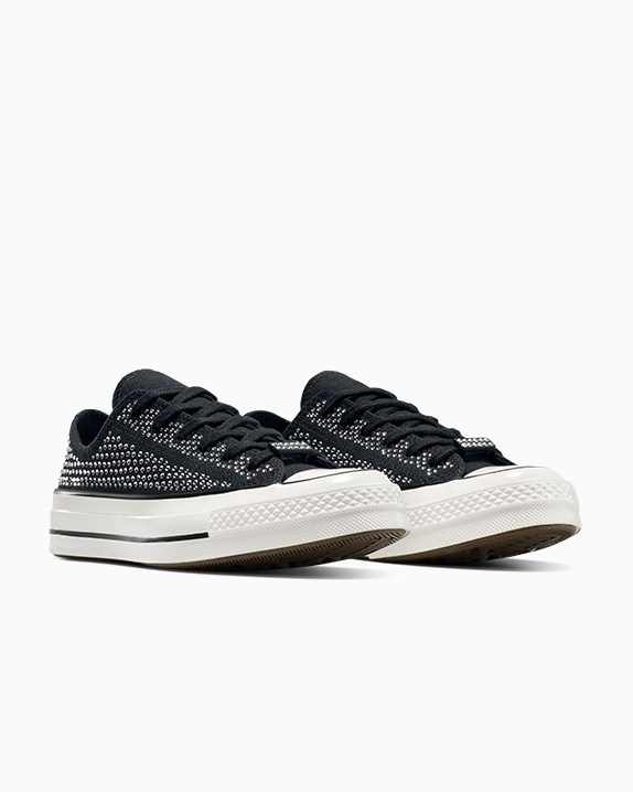 Chuck 70 con cristales Swarovski® de caña baja