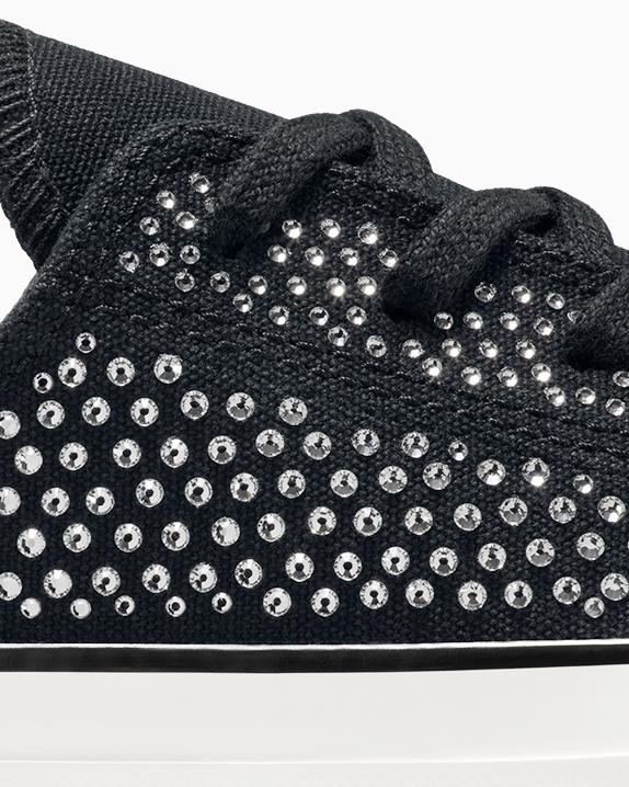 Chuck 70 con cristales Swarovski® de caña baja