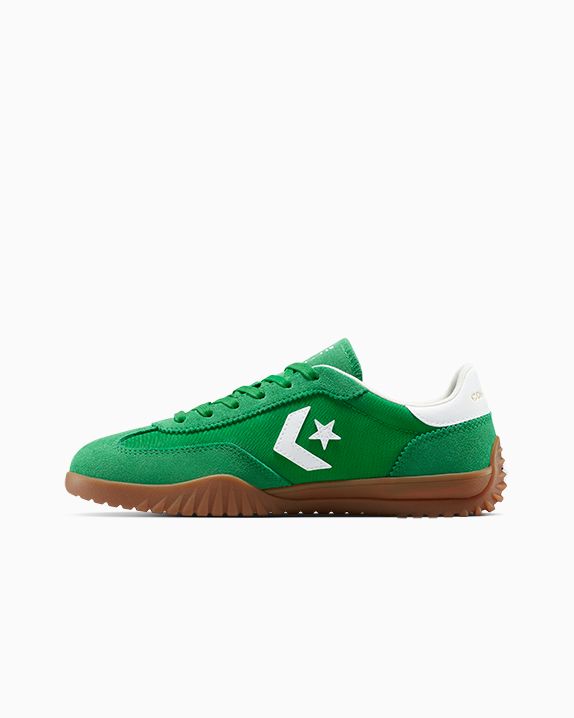 Zapatillas Run Star de caña baja, color verde envidia, garceta y blanco