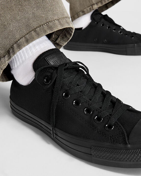 Chuck Taylor All Star Low Top - Negro Monocromático