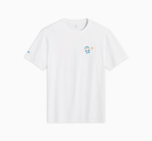 Camiseta gráfica de Doraemon y Converse