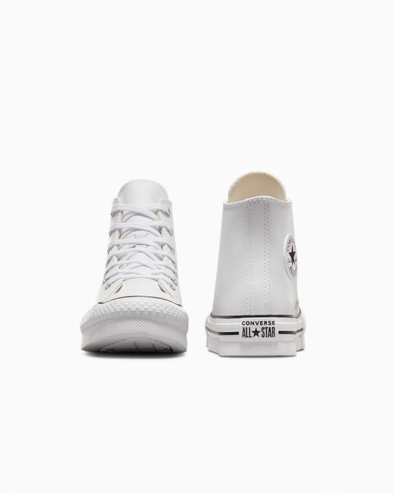 Chuck Taylor All Star EVA Lift Platform de cuero de caña alta 