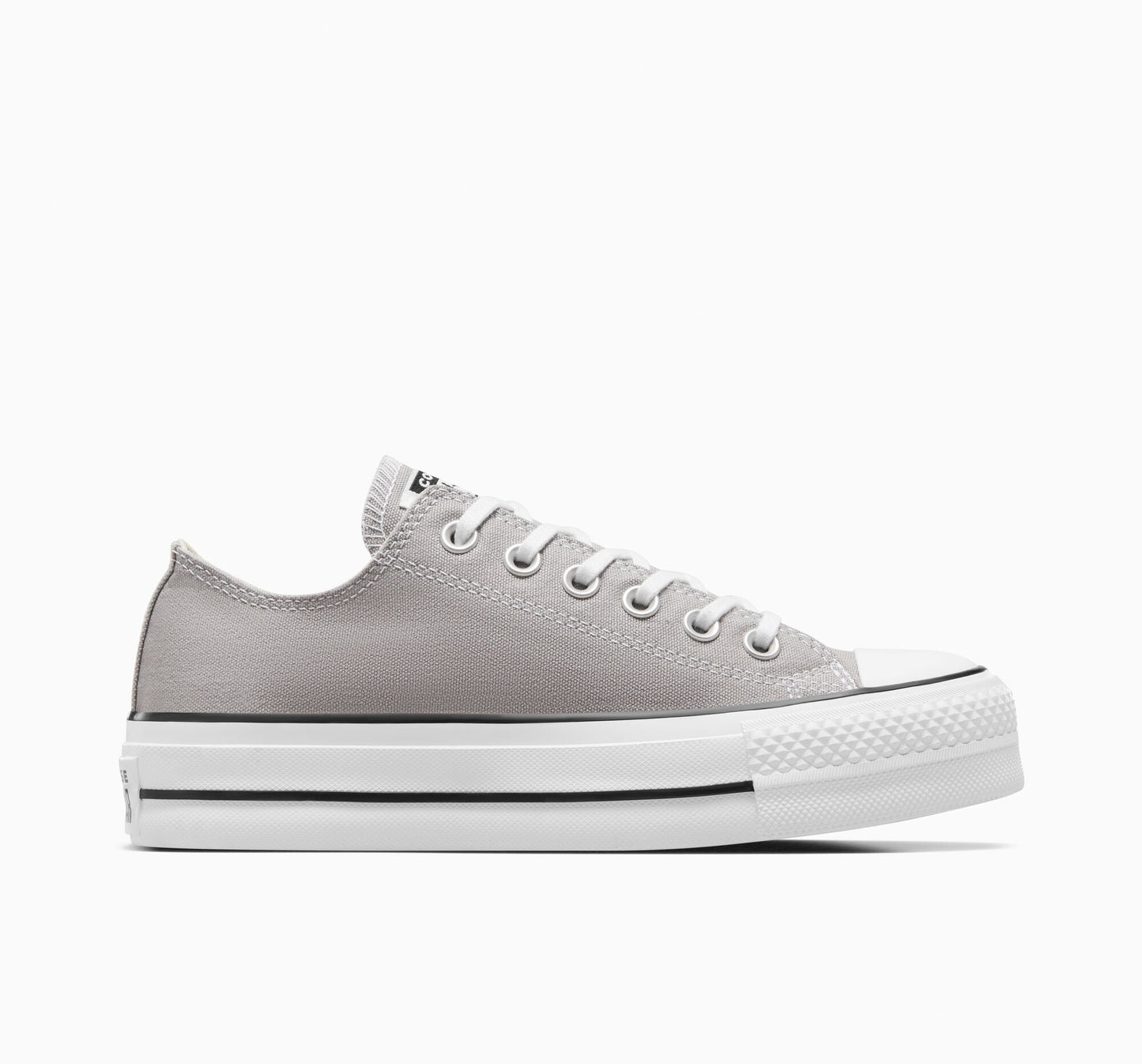 Chuck Taylor All Star Lift Platform Low Top Colores por tiempo limitado Cliffside Rose/White/Black 