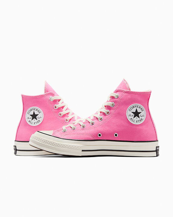 Chuck 70 High Top Seasonal Shy Flamingo/Egret/Black