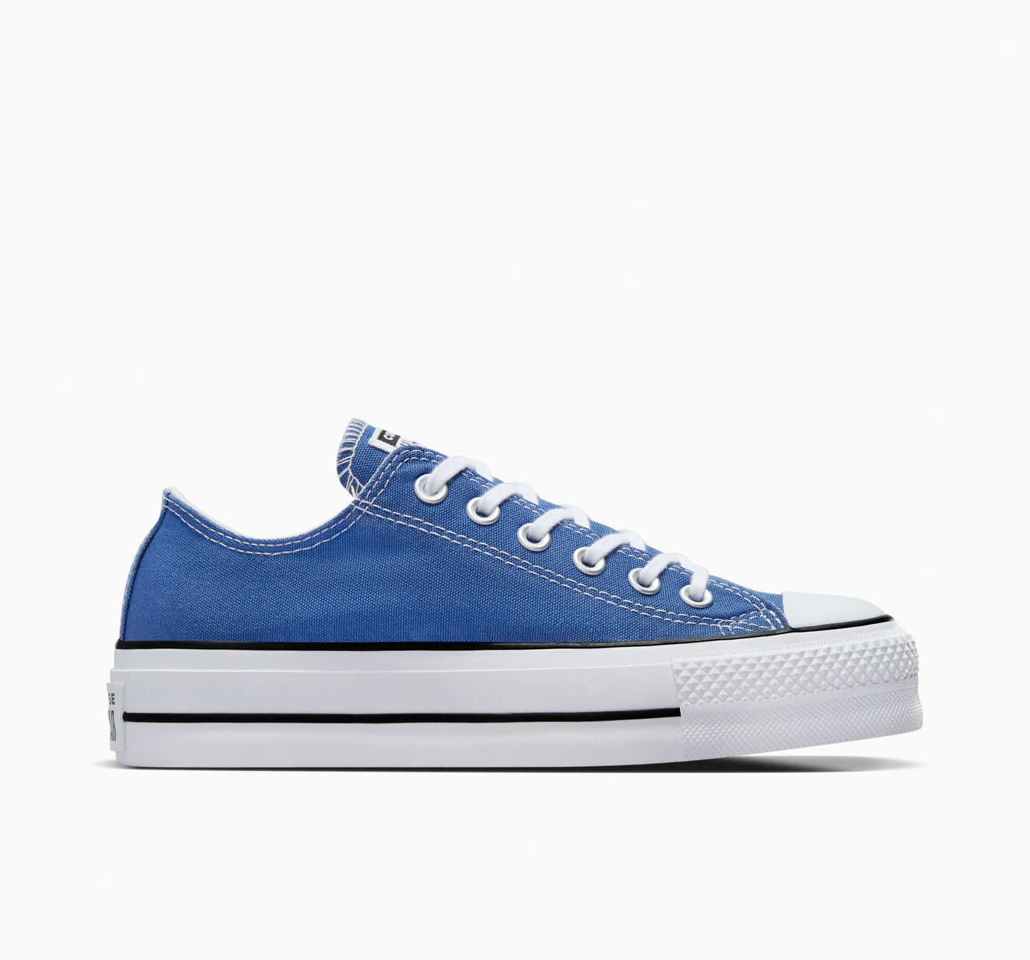 Chuck Taylor All Star Lift Platform Low Top Colores por tiempo limitado Cliffside Rose/White/Black 