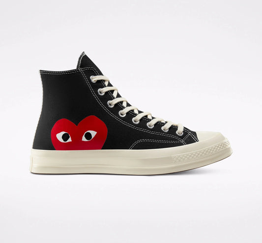 Converse x Comme des Garçons PLAY Chuck 70 caña alta