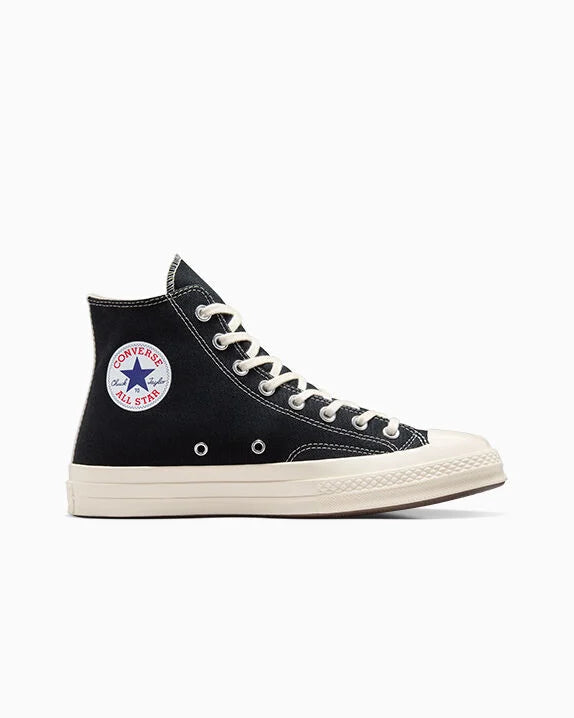 Converse X Comme des Garçons PLAY Chuck 70 OG Single Heart High Top