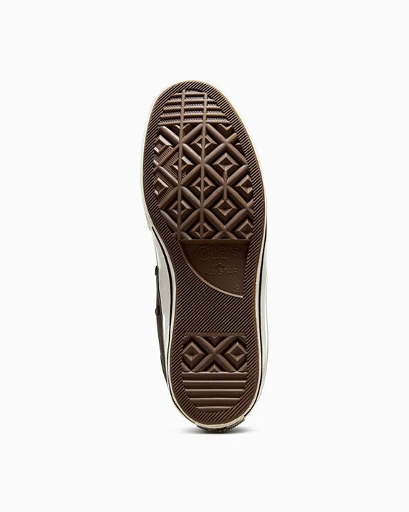Chuck 70 de caña alta de cuero desgastado 