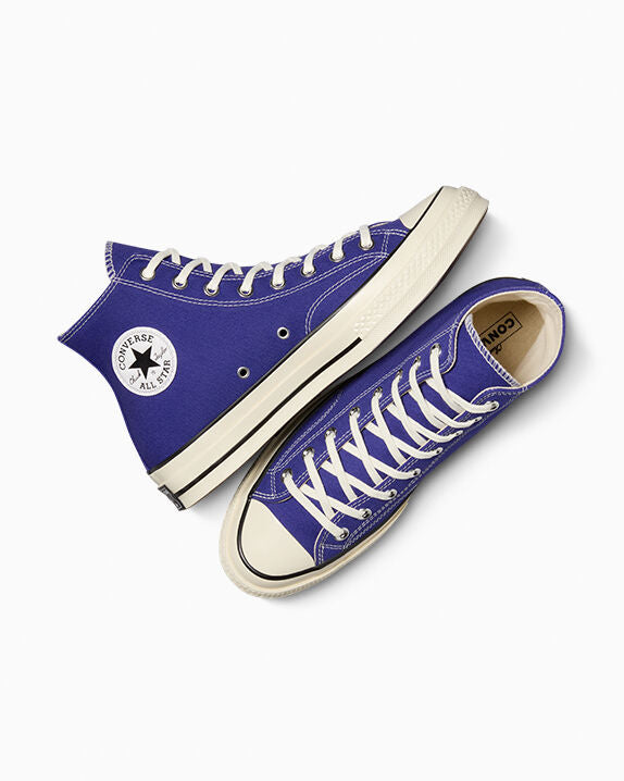 Zapatillas Chuck 70 High Top de temporada en oferta. Zona gris/Garceta/Negro.