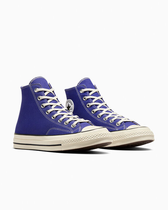 Zapatillas Chuck 70 High Top de temporada en oferta. Zona gris/Garceta/Negro.