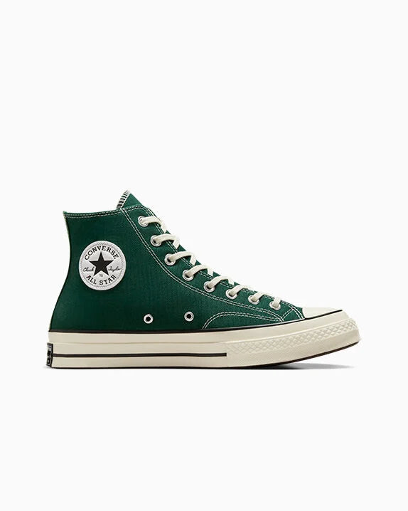 Zapatillas Chuck 70 High Top de temporada en oferta. Zona gris/Garceta/Negro.