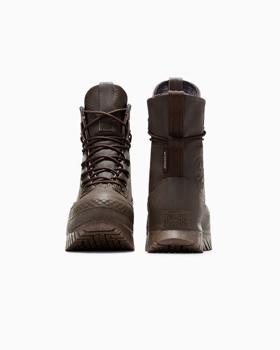 Chuck Taylor All Star Lugged 2.0 X-Hi - Plataforma de cuero impermeable de caña alta 