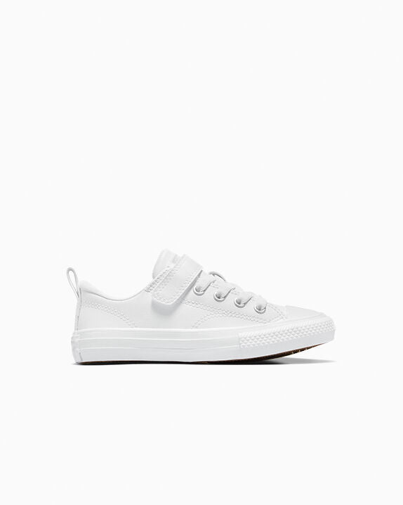 Chuck Taylor All Star Malden Street de cuero, zapatillas bajas fáciles de poner 