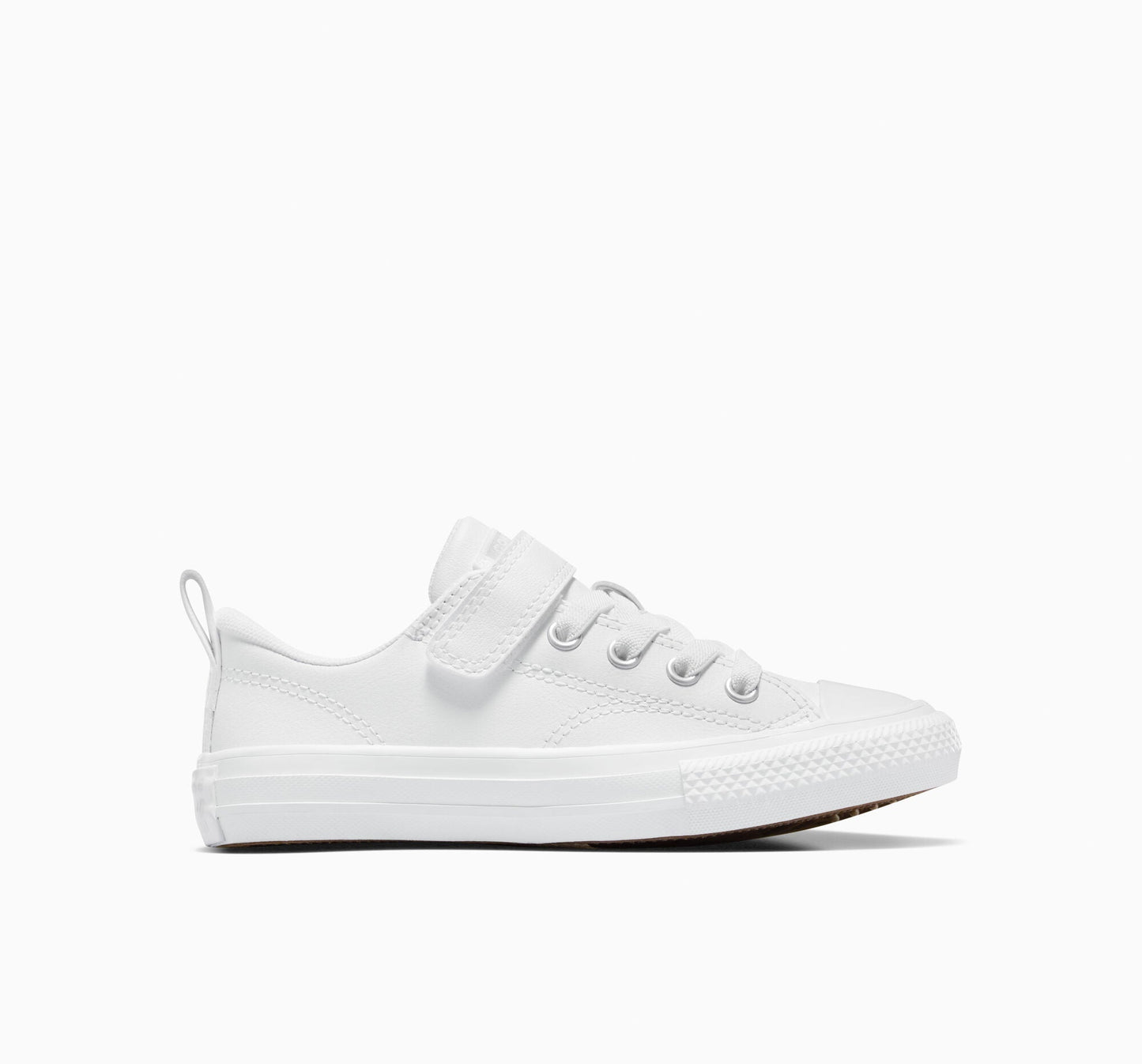 Chuck Taylor All Star Malden Street de cuero, zapatillas bajas fáciles de poner 