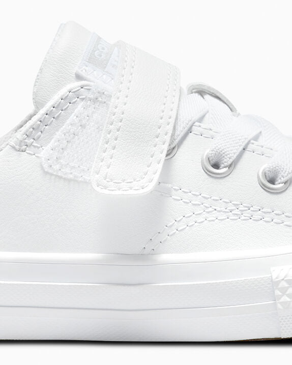 Chuck Taylor All Star Malden Street de cuero, zapatillas bajas fáciles de poner 