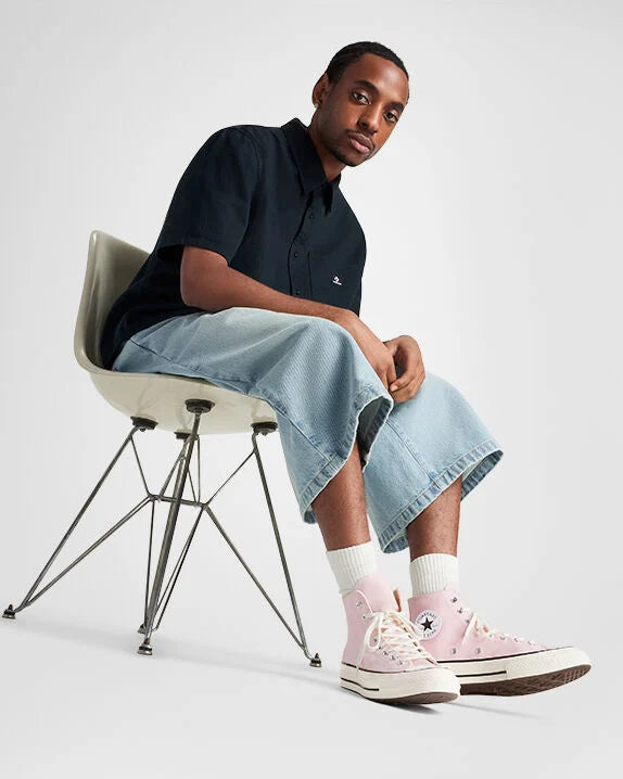 Chuck 70 High Top Seasonal Blueberry Ice/Egret/Black