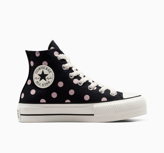 Chuck Taylor All Star Lift Platform Polka Dots High Top 