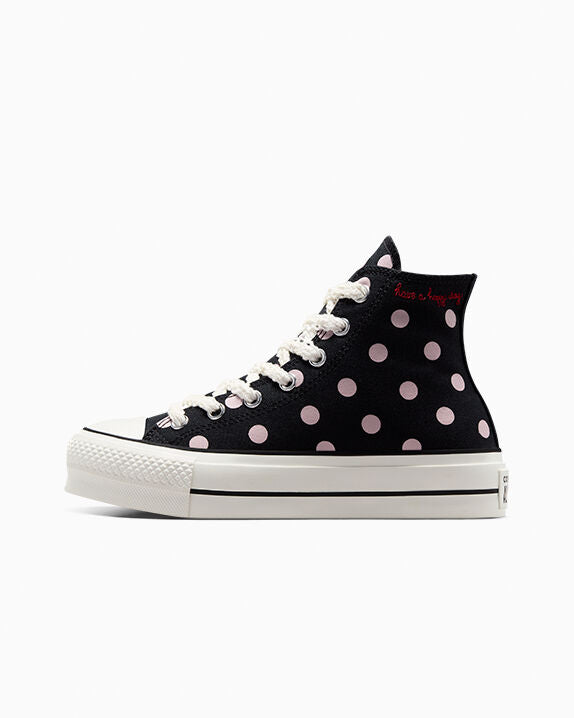Chuck Taylor All Star Lift Platform Polka Dots High Top 