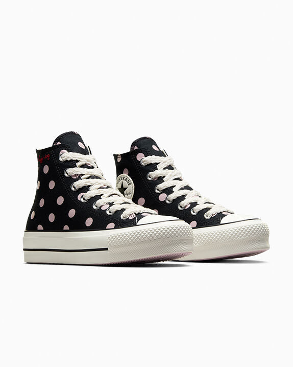 Chuck Taylor All Star Lift Platform Polka Dots High Top 