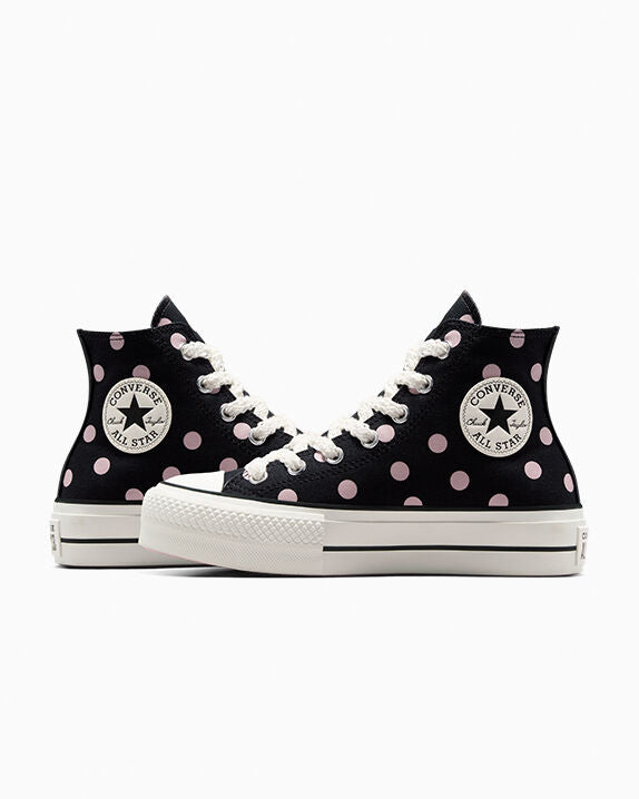 Chuck Taylor All Star Lift Platform Polka Dots High Top 