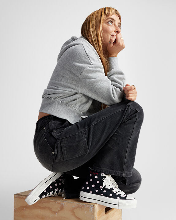 Chuck Taylor All Star Lift Platform Polka Dots High Top 