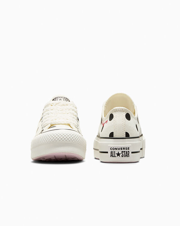 Chuck Taylor All Star Lift Platform Polka Dots Low Top 