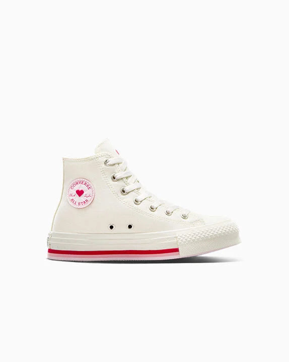 Chuck Taylor All Star Lift - Zapatillas altas con plataforma para el día de San Valentín 