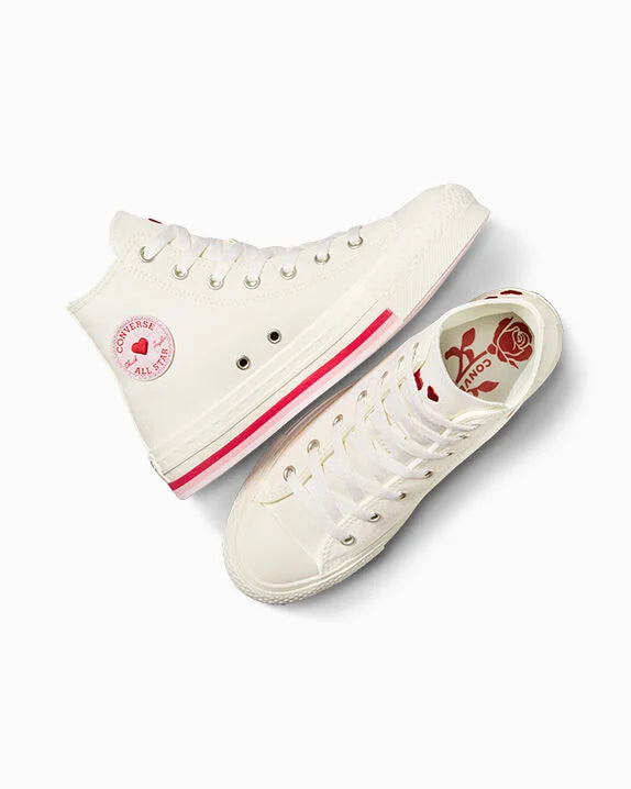 Chuck Taylor All Star Lift - Zapatillas altas con plataforma para el día de San Valentín 