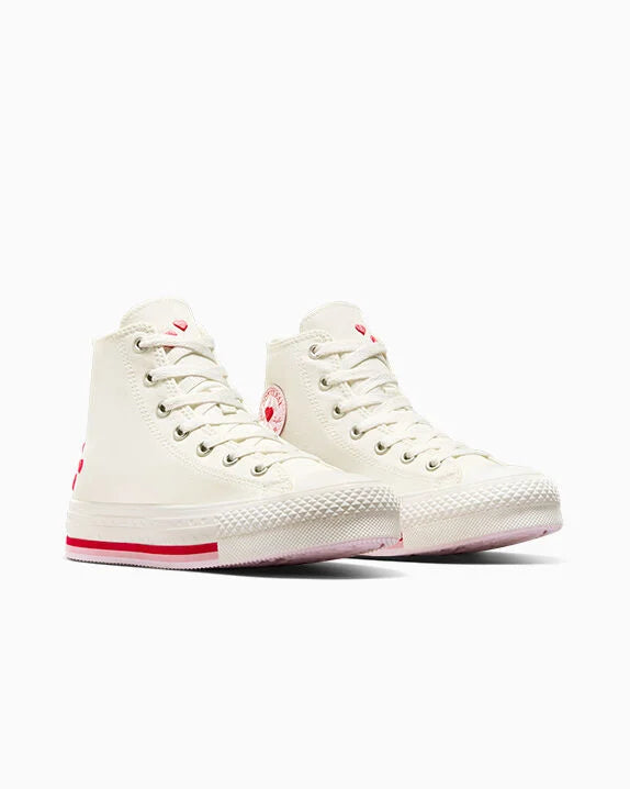 Chuck Taylor All Star Lift - Zapatillas altas con plataforma para el día de San Valentín 