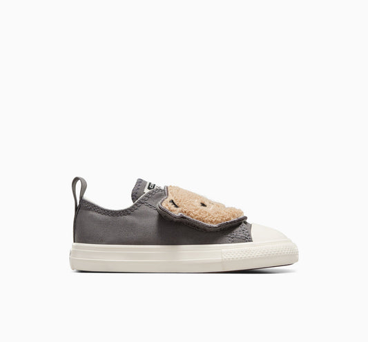 Chuck Taylor All Star One Strap Sherpa Bear Easy-On Low Top 