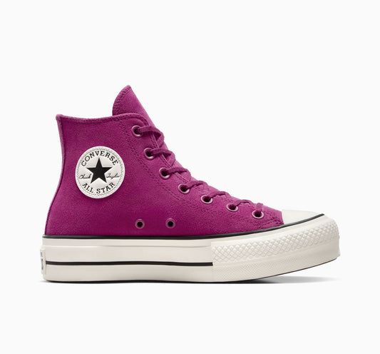 Chuck Taylor All Star Lift Platform - Zapatillas altas de ante de colores 