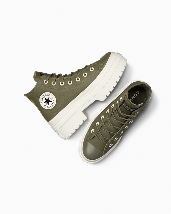 Chuck Taylor All Star Lugged Heel Platform Waterproof High Top 