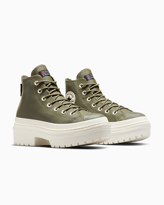 Chuck Taylor All Star Lugged Heel Platform Waterproof High Top 