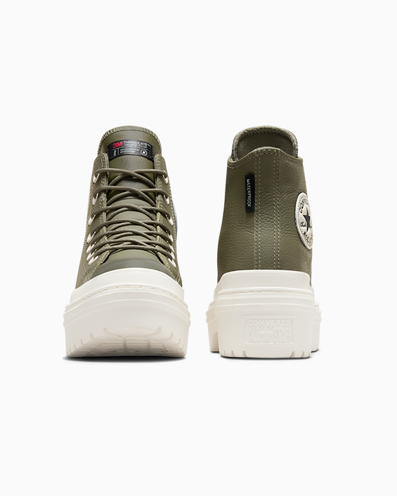 Chuck Taylor All Star Lugged Heel Platform Waterproof High Top 