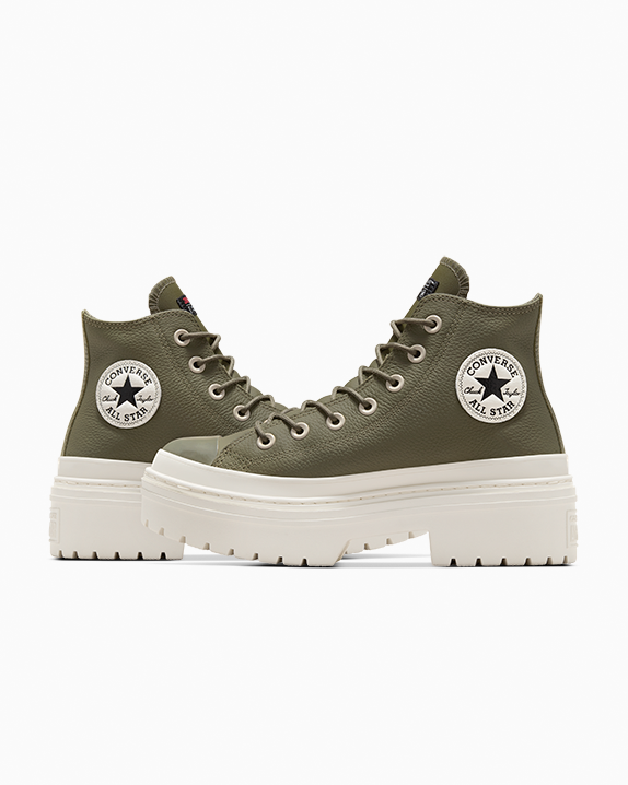 Chuck Taylor All Star Lugged Heel Platform Waterproof High Top 