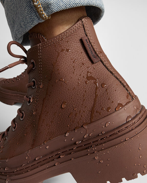 Chuck Taylor All Star Lugged Heel Platform Waterproof High Top 