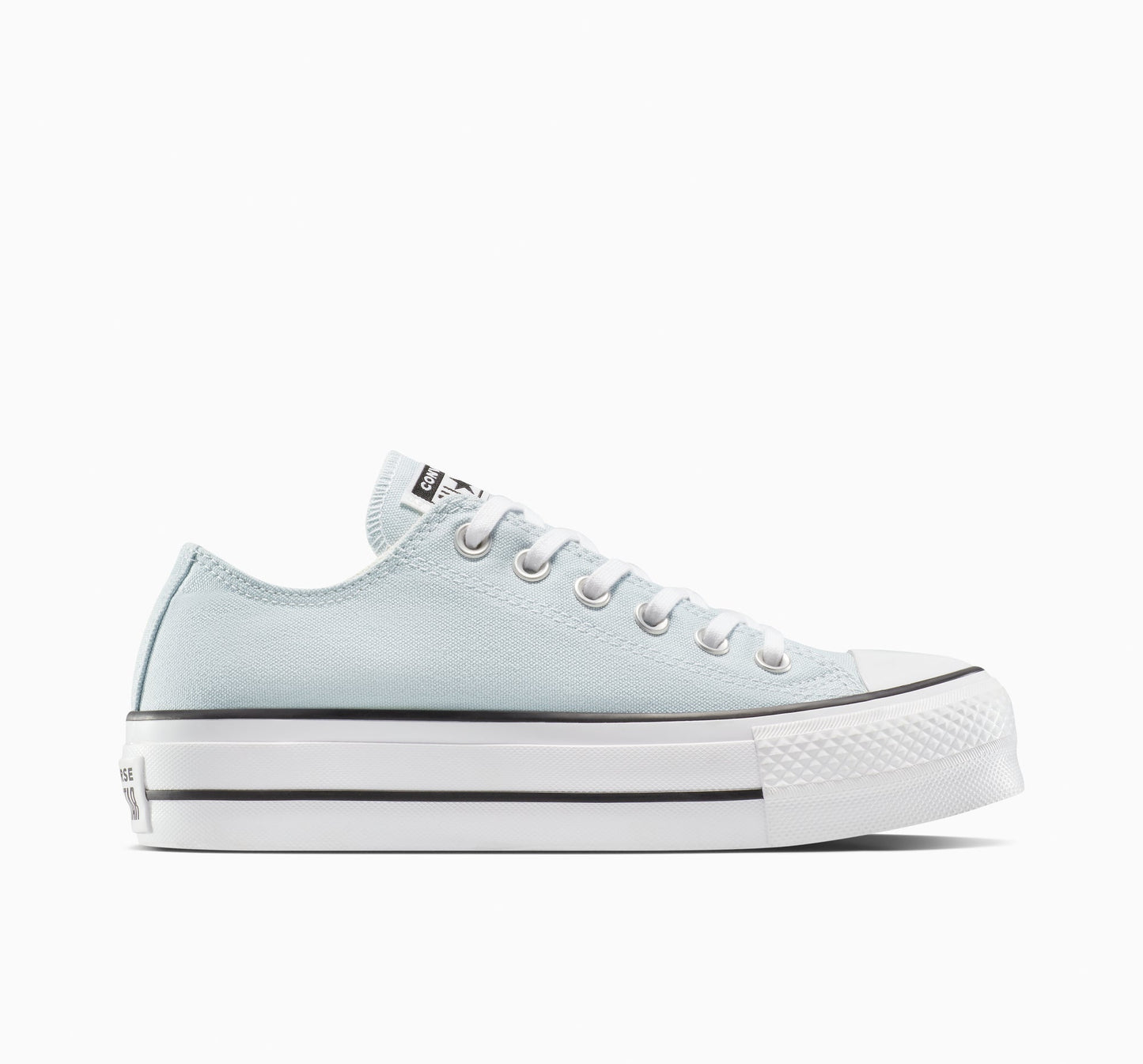 Chuck Taylor All Star Lift Platform Low Top Colores por tiempo limitado Cliffside Rose/White/Black 
