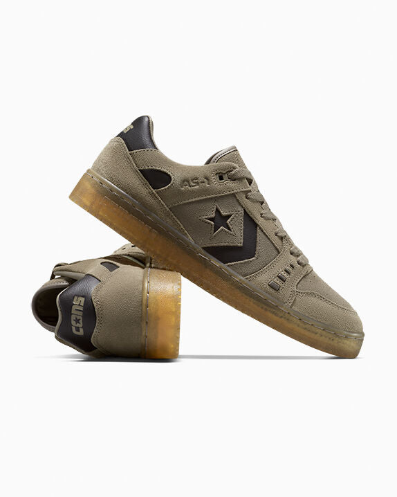 CONS AS-1 Pro - Zapatillas de caña baja con suela de goma y cuero 