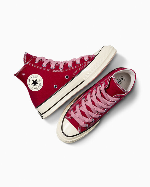 Chuck 70 bordado estrellas caña alta 