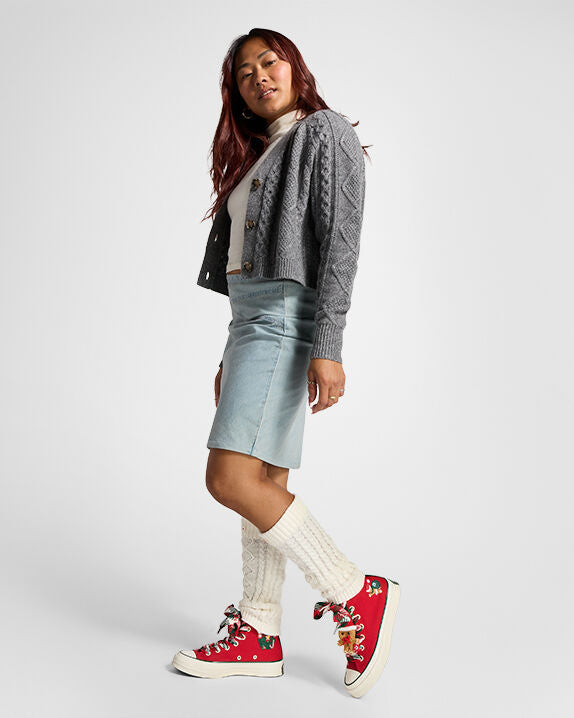 Chuck 70 X-Mas Gingerbread &amp; Knit Sock High Top 