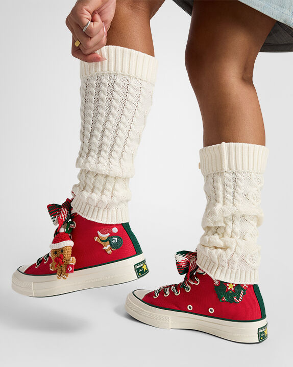 Chuck 70 X-Mas Gingerbread &amp; Knit Sock High Top 